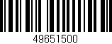 Código de barras (EAN, GTIN, SKU, ISBN): '49651500'