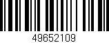 Código de barras (EAN, GTIN, SKU, ISBN): '49652109'