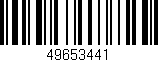 Código de barras (EAN, GTIN, SKU, ISBN): '49653441'