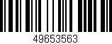 Código de barras (EAN, GTIN, SKU, ISBN): '49653563'