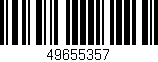 Código de barras (EAN, GTIN, SKU, ISBN): '49655357'