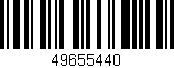 Código de barras (EAN, GTIN, SKU, ISBN): '49655440'