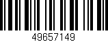 Código de barras (EAN, GTIN, SKU, ISBN): '49657149'