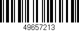 Código de barras (EAN, GTIN, SKU, ISBN): '49657213'