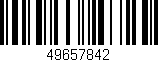 Código de barras (EAN, GTIN, SKU, ISBN): '49657842'