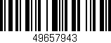 Código de barras (EAN, GTIN, SKU, ISBN): '49657943'