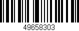 Código de barras (EAN, GTIN, SKU, ISBN): '49658303'