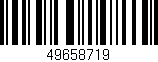 Código de barras (EAN, GTIN, SKU, ISBN): '49658719'