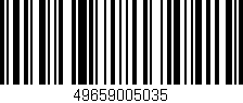 Código de barras (EAN, GTIN, SKU, ISBN): '49659005035'