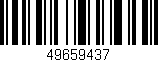 Código de barras (EAN, GTIN, SKU, ISBN): '49659437'