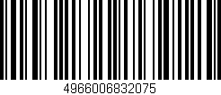 Código de barras (EAN, GTIN, SKU, ISBN): '4966006832075'