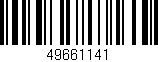 Código de barras (EAN, GTIN, SKU, ISBN): '49661141'