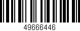 Código de barras (EAN, GTIN, SKU, ISBN): '49666446'