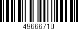 Código de barras (EAN, GTIN, SKU, ISBN): '49666710'