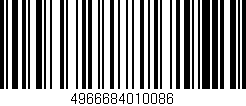 Código de barras (EAN, GTIN, SKU, ISBN): '4966684010086'