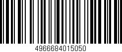 Código de barras (EAN, GTIN, SKU, ISBN): '4966684015050'