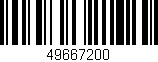 Código de barras (EAN, GTIN, SKU, ISBN): '49667200'