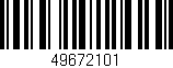 Código de barras (EAN, GTIN, SKU, ISBN): '49672101'