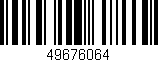 Código de barras (EAN, GTIN, SKU, ISBN): '49676064'