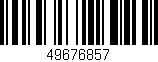 Código de barras (EAN, GTIN, SKU, ISBN): '49676857'