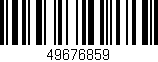 Código de barras (EAN, GTIN, SKU, ISBN): '49676859'