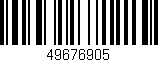 Código de barras (EAN, GTIN, SKU, ISBN): '49676905'