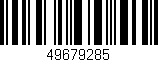 Código de barras (EAN, GTIN, SKU, ISBN): '49679285'