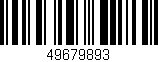 Código de barras (EAN, GTIN, SKU, ISBN): '49679893'