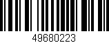 Código de barras (EAN, GTIN, SKU, ISBN): '49680223'