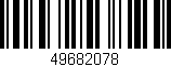 Código de barras (EAN, GTIN, SKU, ISBN): '49682078'