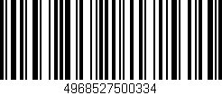 Código de barras (EAN, GTIN, SKU, ISBN): '4968527500334'