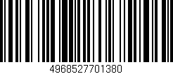 Código de barras (EAN, GTIN, SKU, ISBN): '4968527701380'