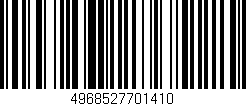 Código de barras (EAN, GTIN, SKU, ISBN): '4968527701410'