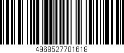 Código de barras (EAN, GTIN, SKU, ISBN): '4968527701618'