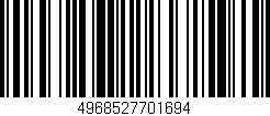 Código de barras (EAN, GTIN, SKU, ISBN): '4968527701694'