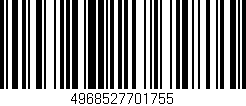 Código de barras (EAN, GTIN, SKU, ISBN): '4968527701755'