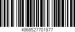 Código de barras (EAN, GTIN, SKU, ISBN): '4968527701977'