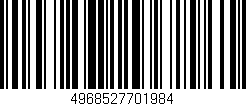 Código de barras (EAN, GTIN, SKU, ISBN): '4968527701984'