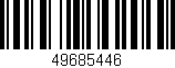 Código de barras (EAN, GTIN, SKU, ISBN): '49685446'