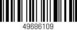 Código de barras (EAN, GTIN, SKU, ISBN): '49686109'