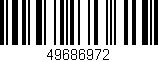 Código de barras (EAN, GTIN, SKU, ISBN): '49686972'