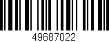Código de barras (EAN, GTIN, SKU, ISBN): '49687022'