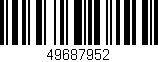 Código de barras (EAN, GTIN, SKU, ISBN): '49687952'