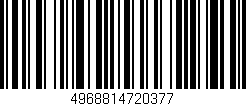 Código de barras (EAN, GTIN, SKU, ISBN): '4968814720377'