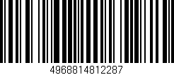 Código de barras (EAN, GTIN, SKU, ISBN): '4968814812287'