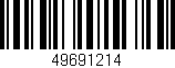 Código de barras (EAN, GTIN, SKU, ISBN): '49691214'