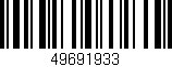 Código de barras (EAN, GTIN, SKU, ISBN): '49691933'