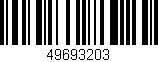 Código de barras (EAN, GTIN, SKU, ISBN): '49693203'