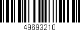 Código de barras (EAN, GTIN, SKU, ISBN): '49693210'