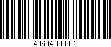 Código de barras (EAN, GTIN, SKU, ISBN): '49694500601'